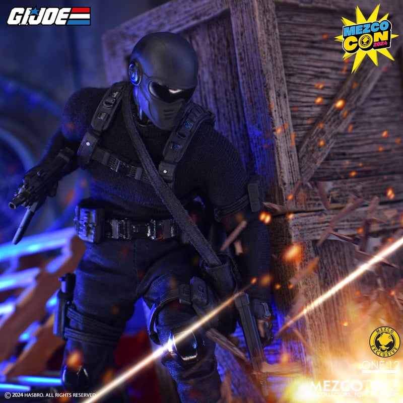 Snake Eyes (Commando Edition) One:12 Exclusive - G.I. Joe Mezco Toyz SDCC 2024