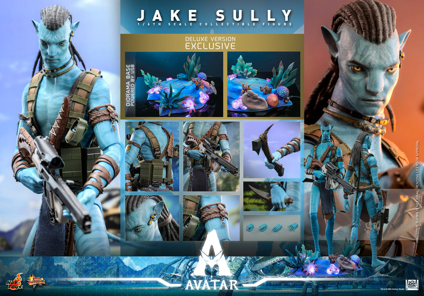Jake Sully (Deluxe) 1/6 - Avatar: The Way Of The Water Hot Toys