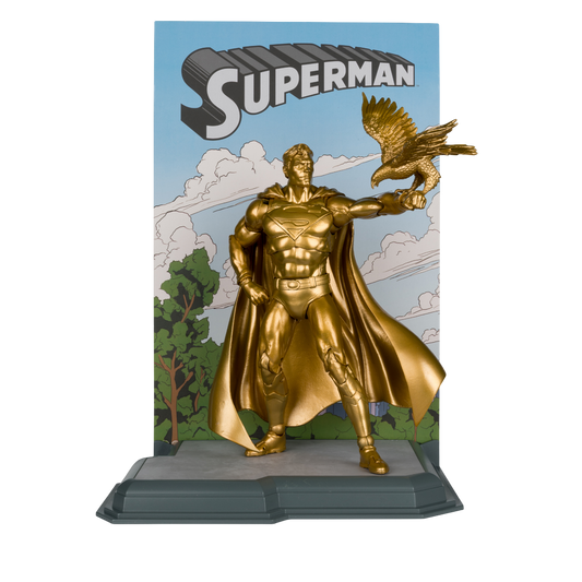 Superman (Centennial Park Tribute Statue) Gold Label - DC Multiverse McFarlane SDCC 2024