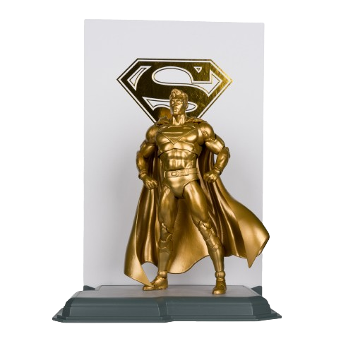 Superman (Centennial Park Tribute Statue) Gold Label - DC Multiverse McFarlane SDCC 2024