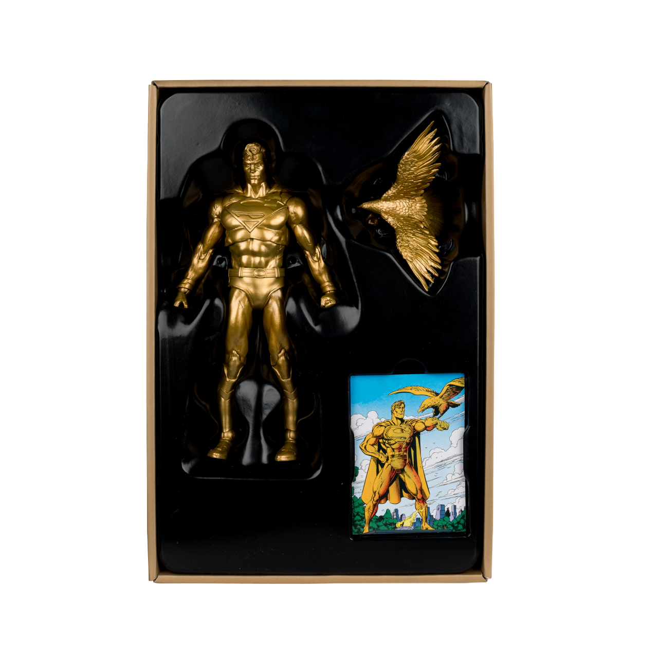 Superman (Centennial Park Tribute Statue) Gold Label - DC Multiverse McFarlane SDCC 2024