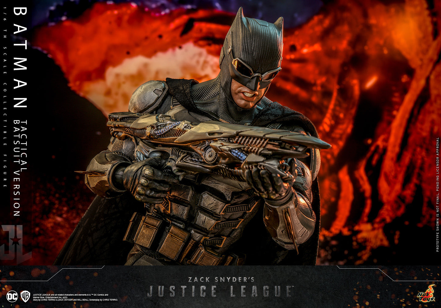 Batman Tactical Bat-Suit 2.0 1/6 - Zack Snyder's Justice League Hot Toys