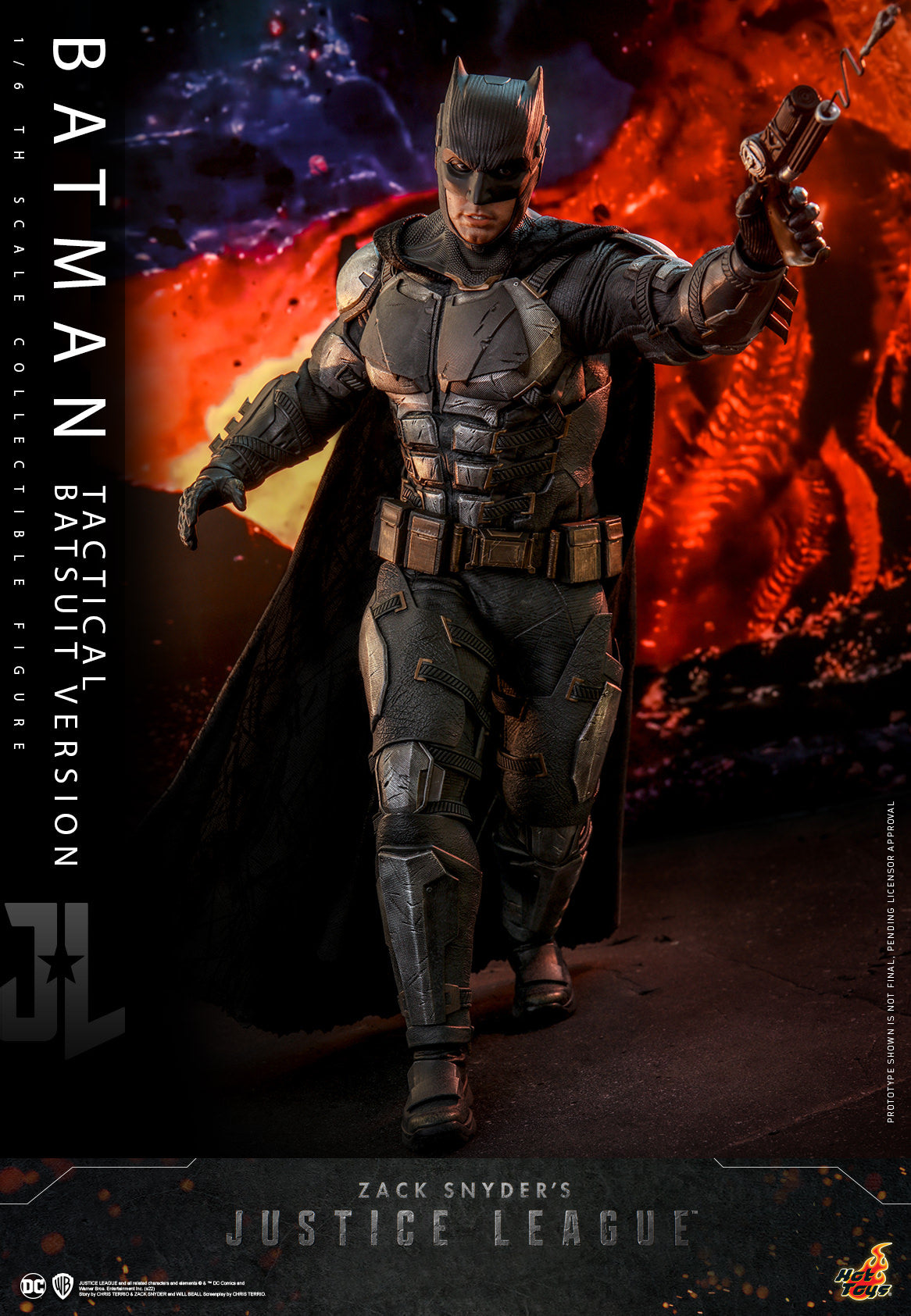 Batman Tactical Bat-Suit 2.0 1/6 - Zack Snyder's Justice League Hot Toys
