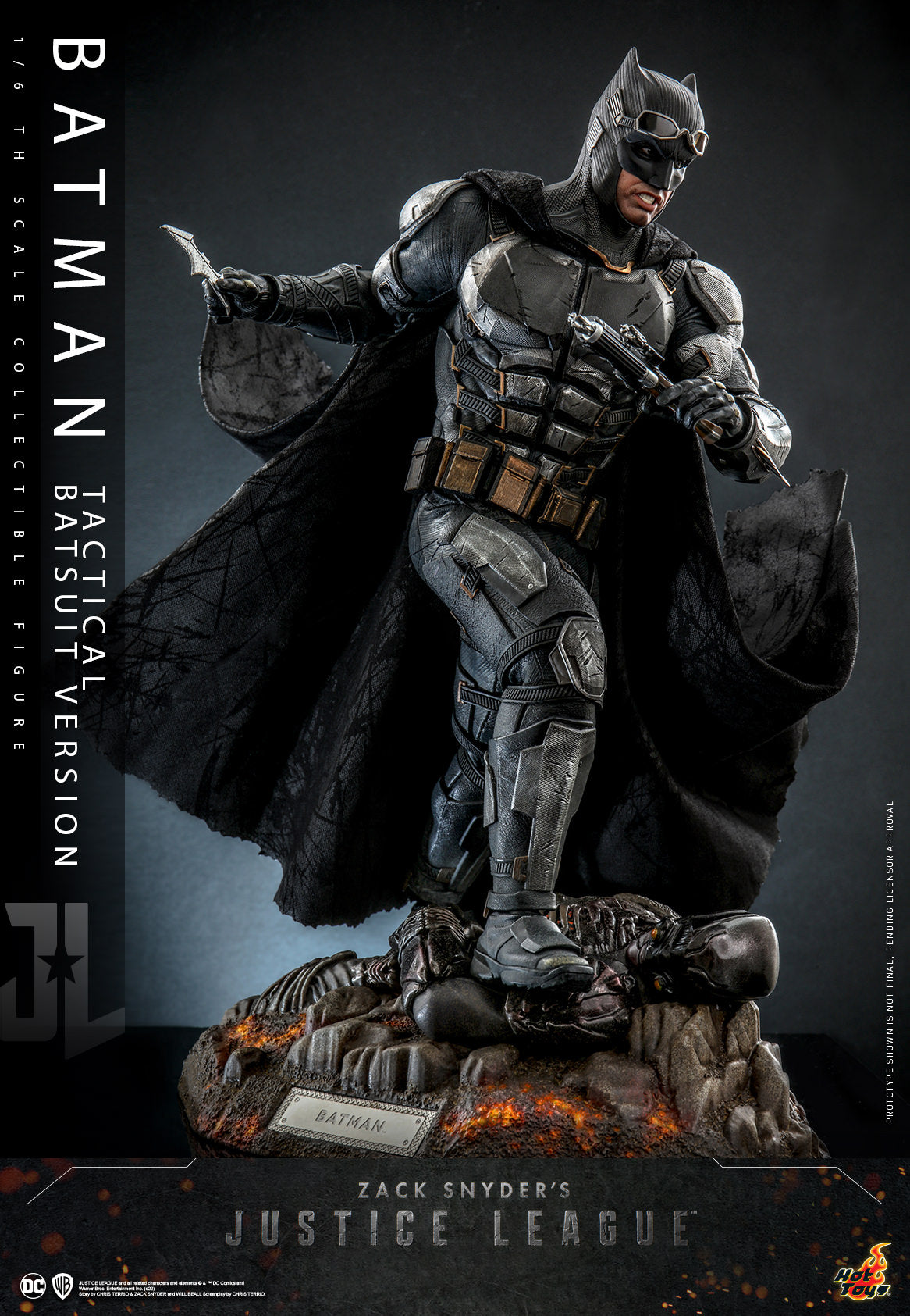 Batman Tactical Bat-Suit 2.0 1/6 - Zack Snyder's Justice League Hot Toys