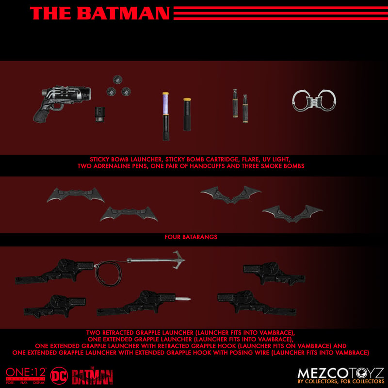 The Batman One:12 - Dc: The Batman Mezco Toyz