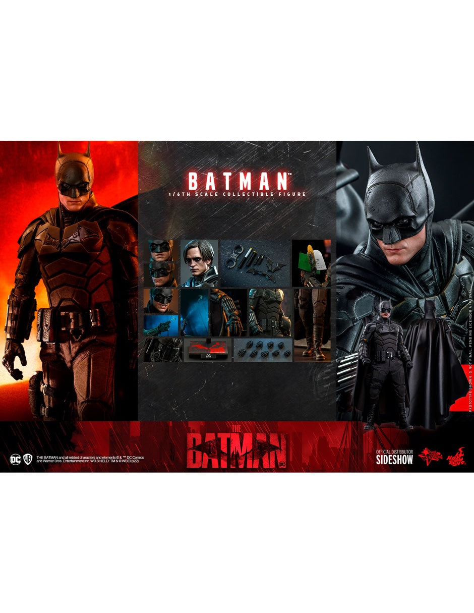 The Batman 1/6 - The Batman Dc Hot Toys