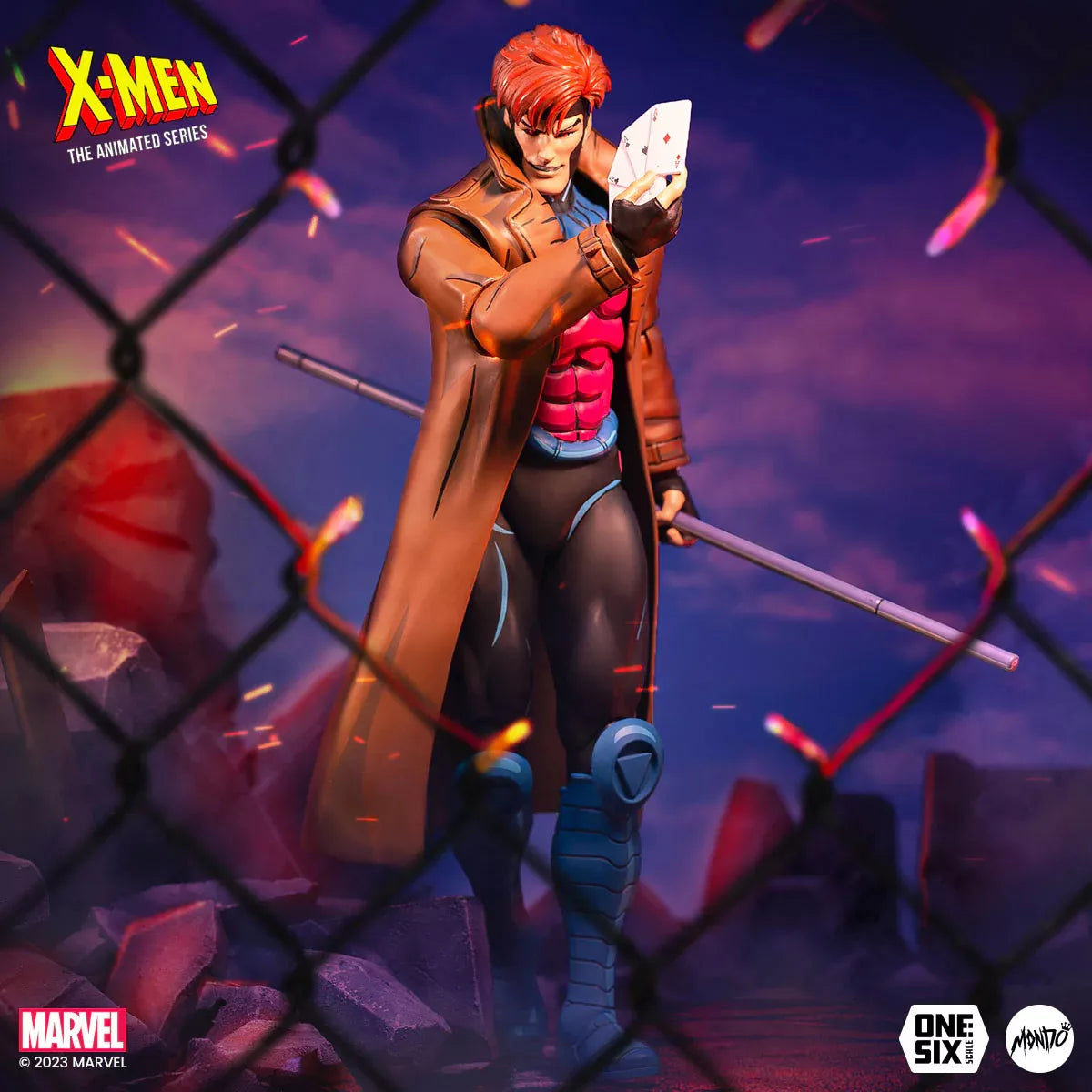 Gambit (Timed Edition) 1/6 - X-Men 97': The Animated Series Mondo SDCC 2024