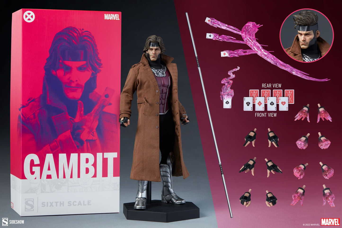 Gambit Deluxe 1/6 - Marvel: X-Men Sideshow