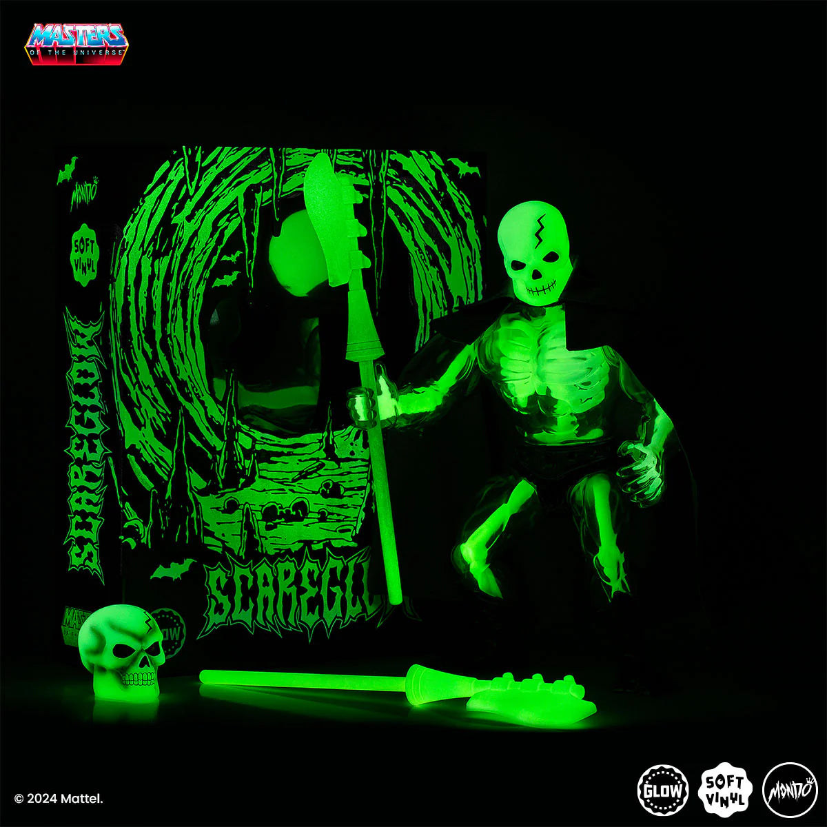 Scareglow Glow In The Dark (Soft Vinyl) - Masters of the Universe Mondo