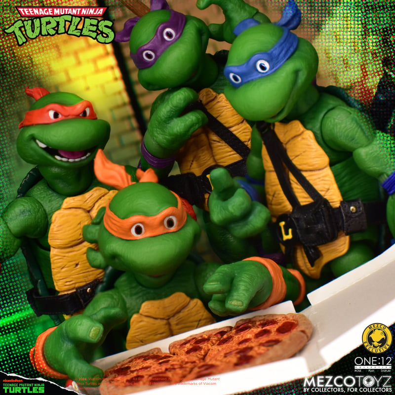 Teenage Mutant Ninja Turtles One:12 Deluxe Animated Series Edition - Tortugas Ninja Mezco Toyz