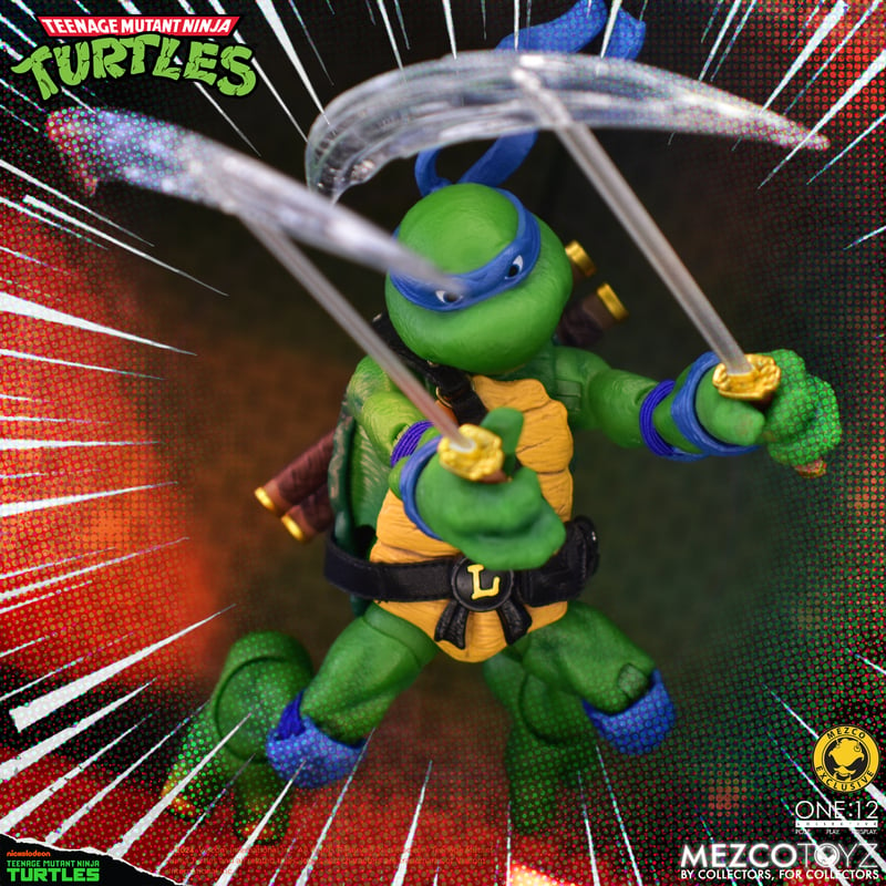 Teenage Mutant Ninja Turtles One:12 Deluxe Animated Series Edition - Tortugas Ninja Mezco Toyz