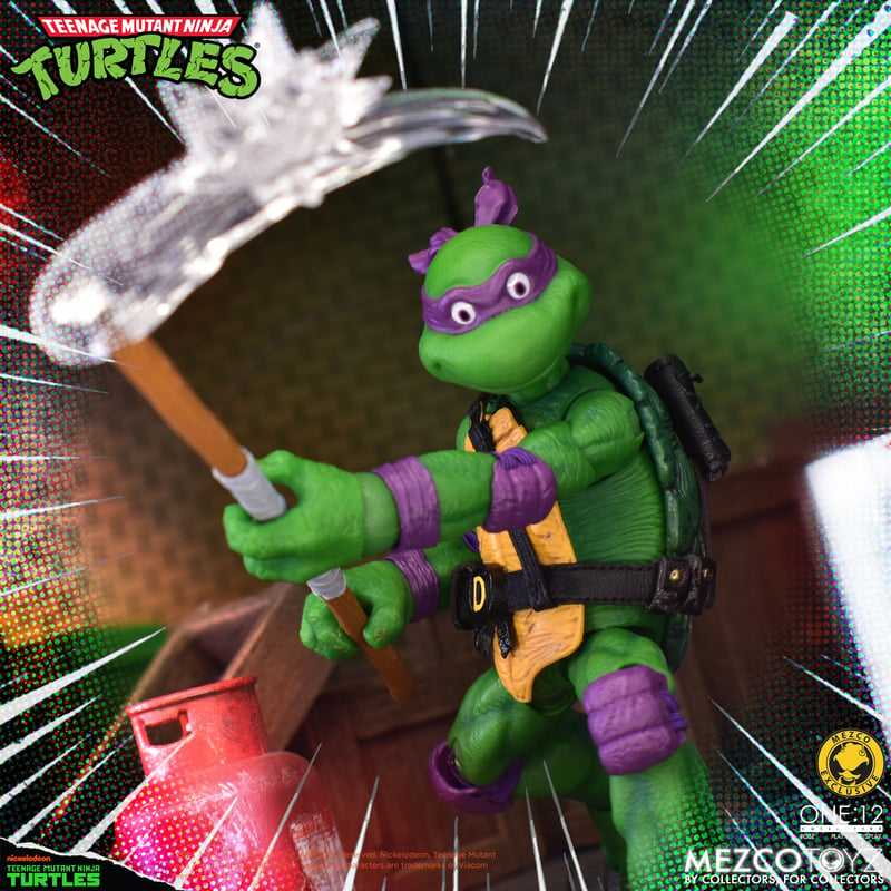 Teenage Mutant Ninja Turtles One:12 Deluxe Animated Series Edition - Tortugas Ninja Mezco Toyz