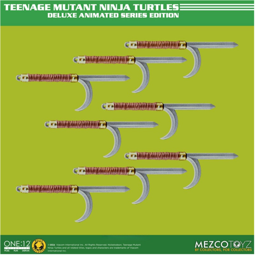 Teenage Mutant Ninja Turtles One:12 Deluxe Animated Series Edition - Tortugas Ninja Mezco Toyz