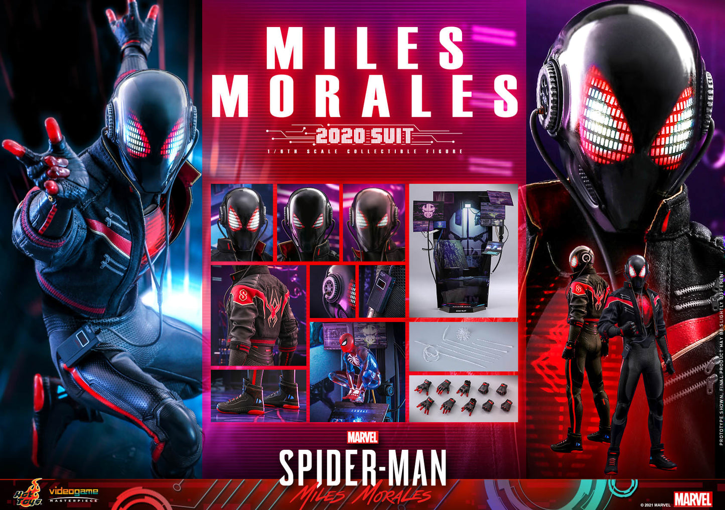 Miles Morales (2020 Suit) 1/6 - Marvel's Spider-Man: Miles Morales Hot Toys