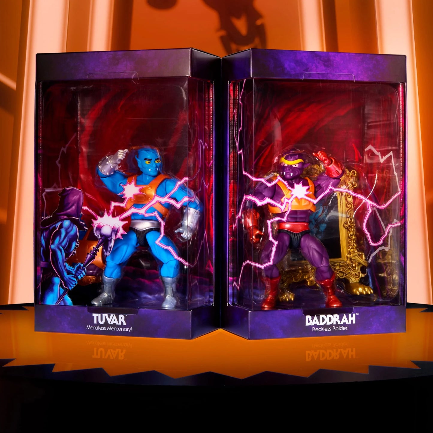 Tuvar & Baddrah (Two Bad Multipack) - Masters of the Universe: Origins Mattel SDCC 2024