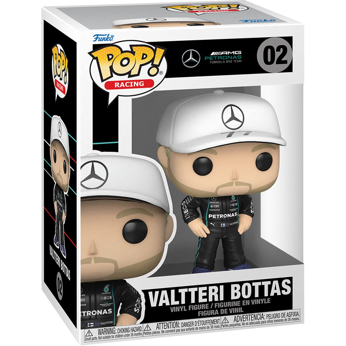 Valtteri Bottas 02 - Formula One Team: Mercedes-AMG Funko Pop! Racing