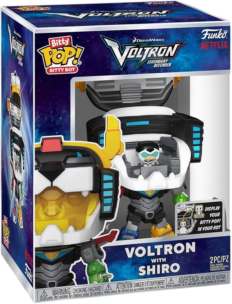 Voltron con Shiro 01 - Bitty Bots! Voltron: Legendary Defender