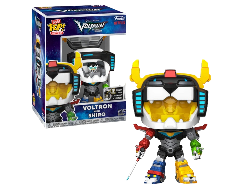 Voltron con Shiro 01 - Bitty Bots! Voltron: Legendary Defender