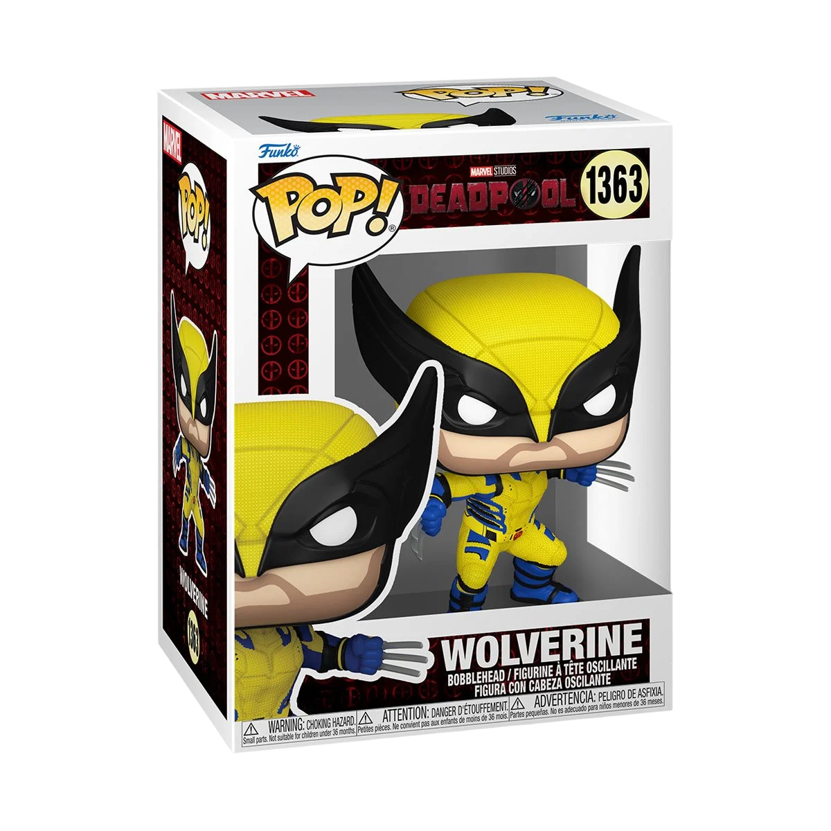 Wolverine 1363 - Marvel: Deadpool & Wolverine Funko Pop!