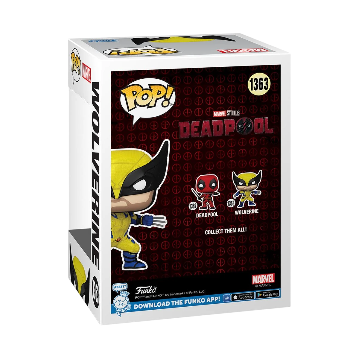 Wolverine 1363 - Marvel: Deadpool & Wolverine Funko Pop!