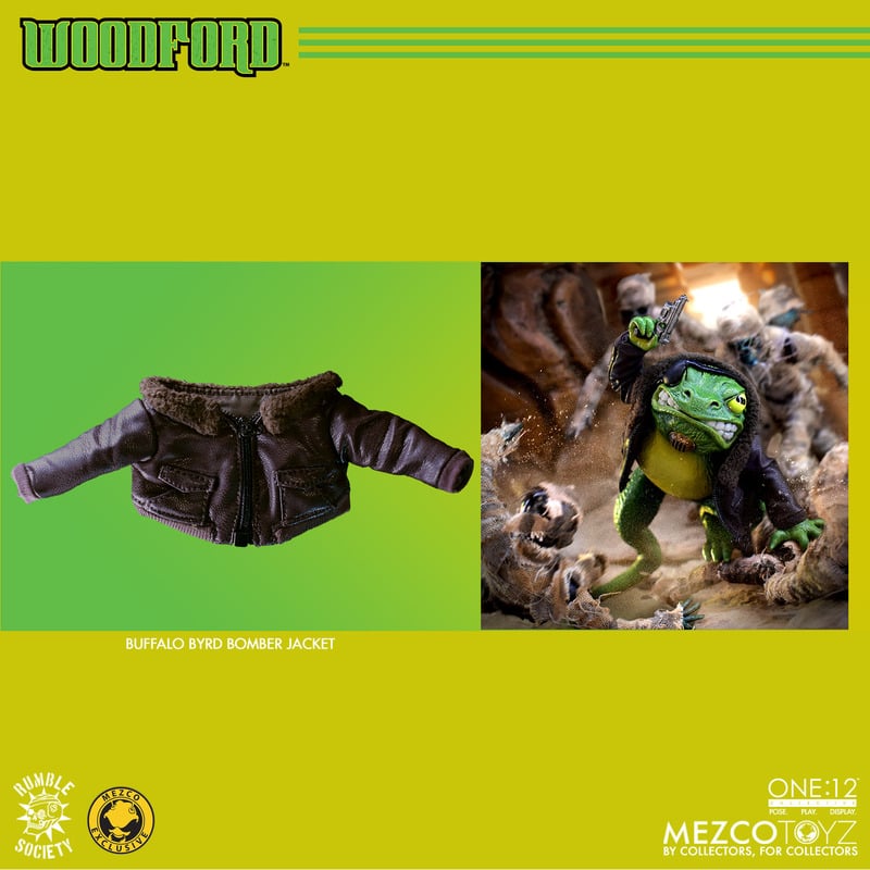 Woodford One:12 Exclusive - Rumble of Society: The first Spectral Agent Mezco Toyz