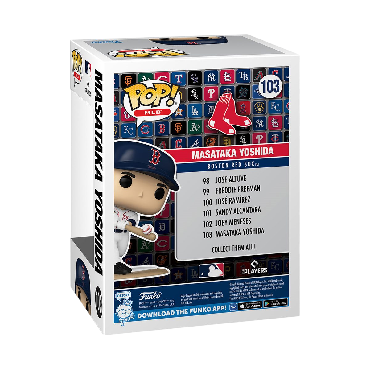 Masataka Yoshida 103  - MLB: Boston Red Sox Funko Pop!