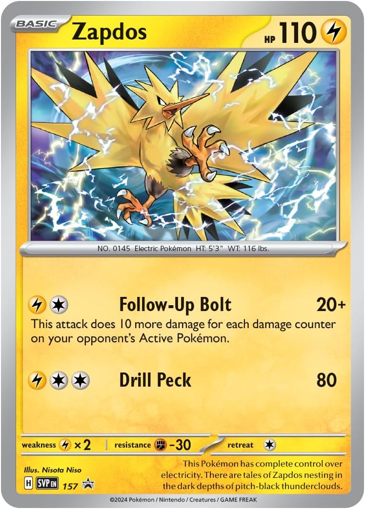 Zapdos Surging Sparks (Español)  - Evoluciones Prismaticas: Pokemon TCG
