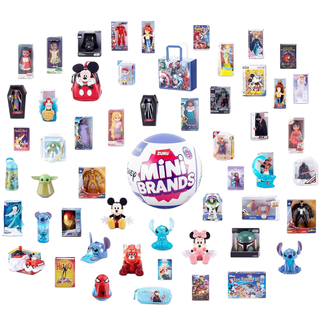 Mini Brands Disney Series 3 Capsule -ZURU Disney Store