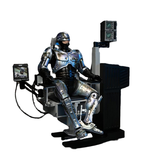 Battle Damaged RoboCop with Chair Ultimate - Robocop NECA