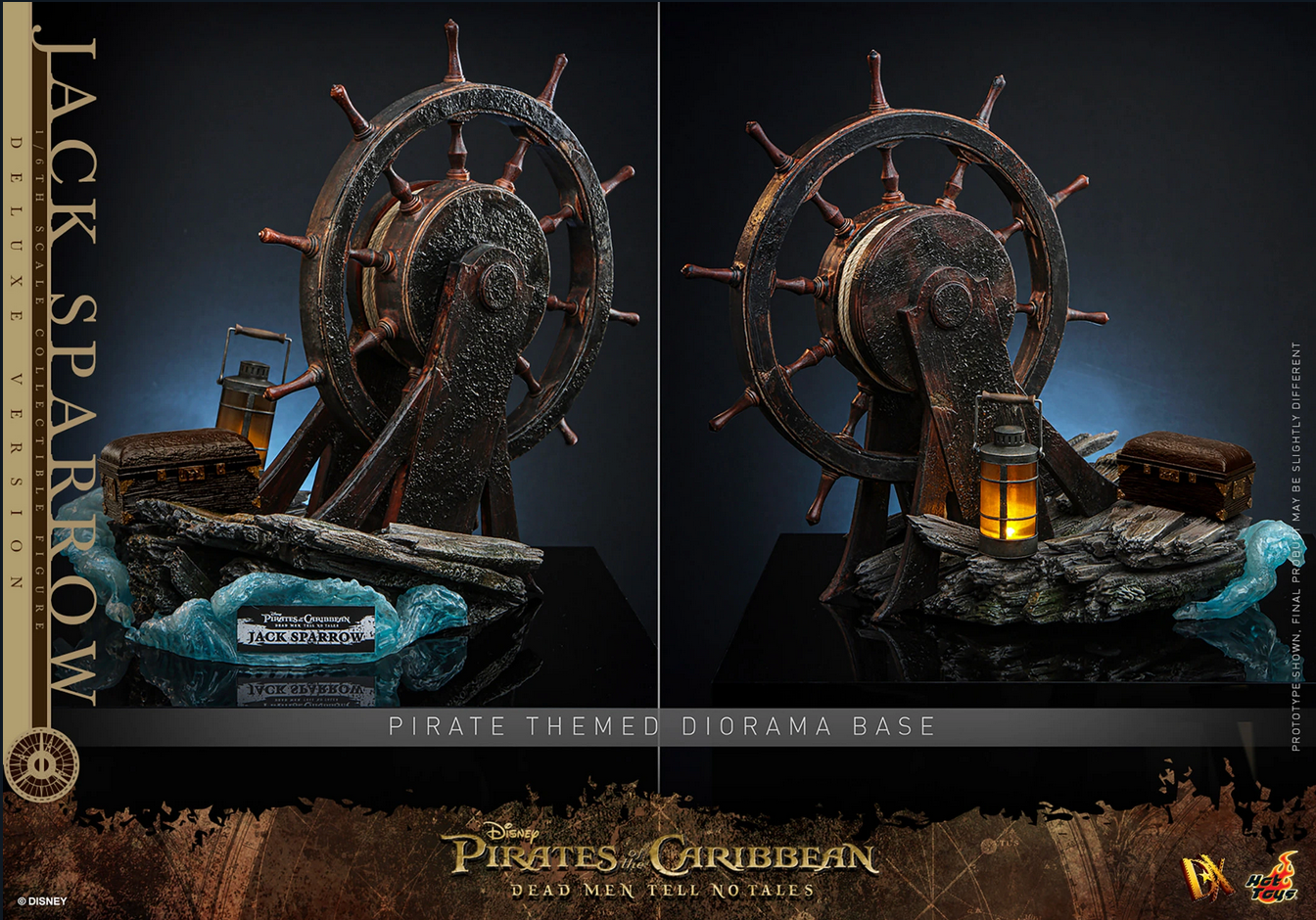 Jack Sparrow Deluxe 1/6 (Dx Series) - Pirates of the Caribbean: Dead Men Tell No Tales  Hot Toys