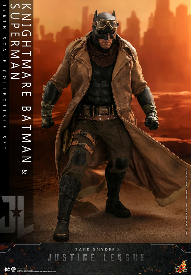 Knightmare Batman & Superman Set 1/6 - Zack Snyder's Justice League: The Snyder Cut Hot Toys