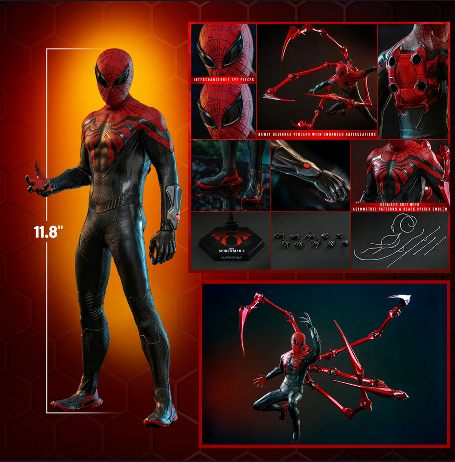 Peter Parker (Superior-Suit) 1/6 - Marvel's Spider-Man 2 Hot Toys