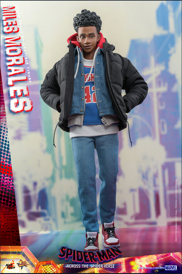 Miles Morales 1/6 - Marvel Spider-Man: Across the Spiderverse Hot Toys