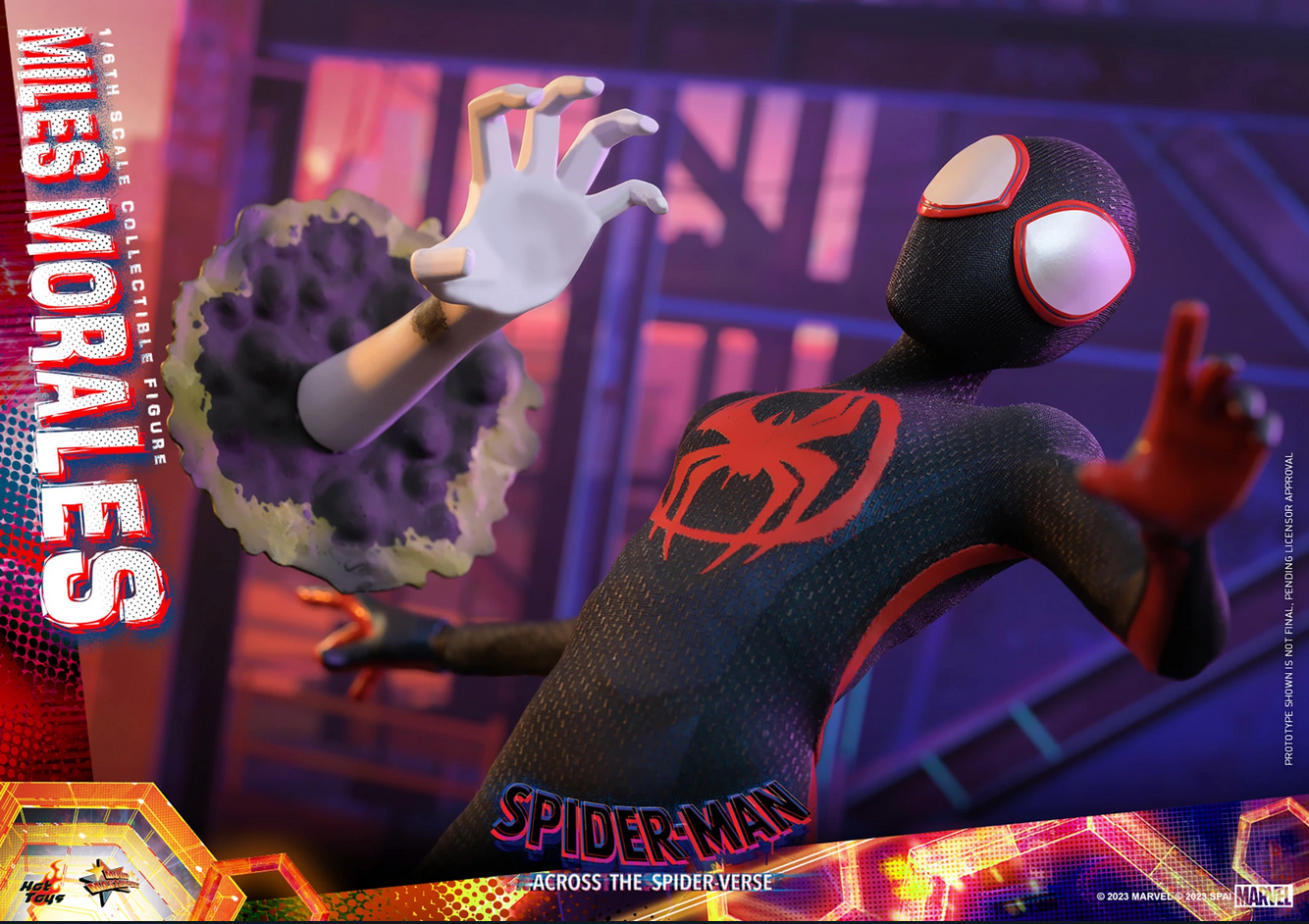 Miles Morales 1/6 - Marvel Spider-Man: Across the Spiderverse Hot Toys
