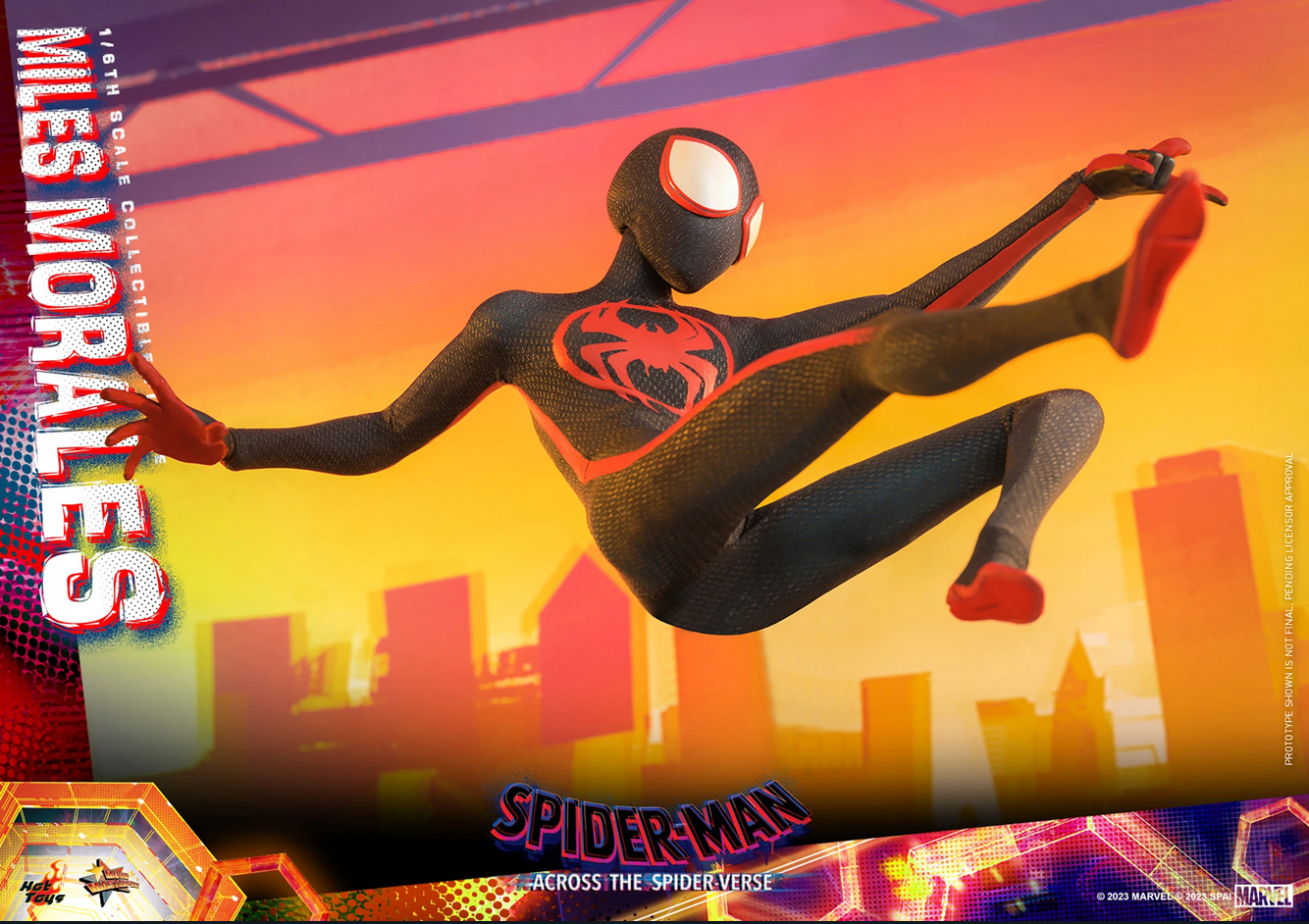 Miles Morales 1/6 - Marvel Spider-Man: Across the Spiderverse Hot Toys