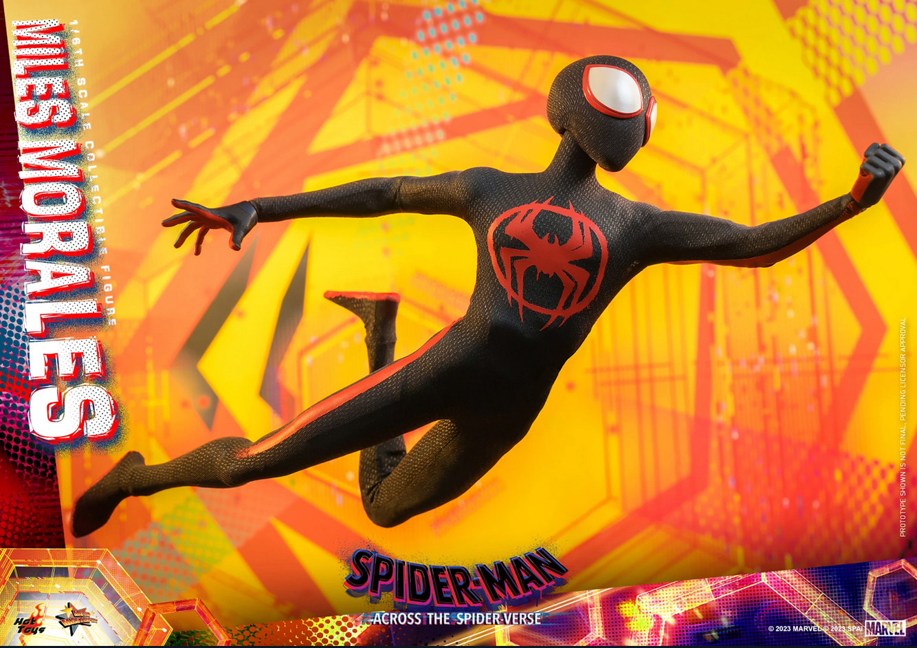 Miles Morales 1/6 - Marvel Spider-Man: Across the Spiderverse Hot Toys