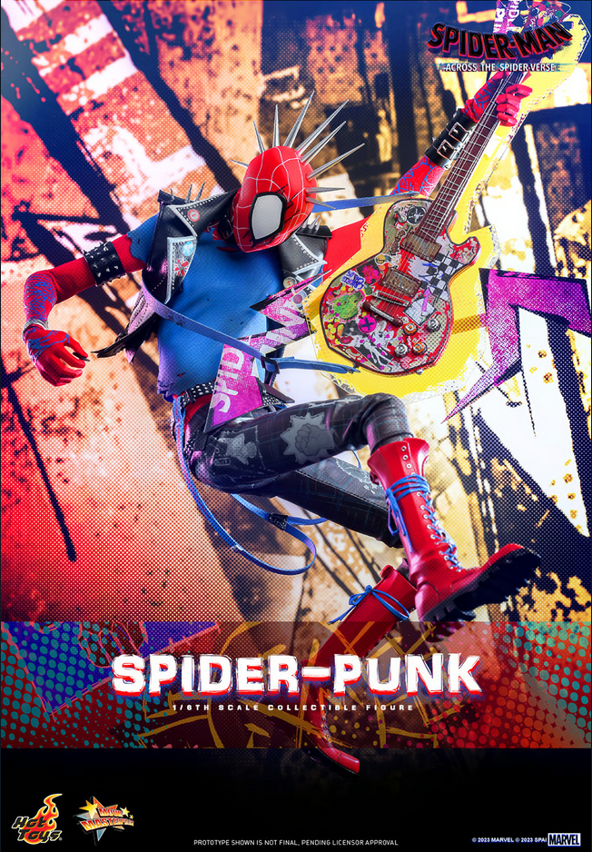 Spider-Punk 1/6 - Marvel Spider-Man: Across the Spiderverse Hot Toys
