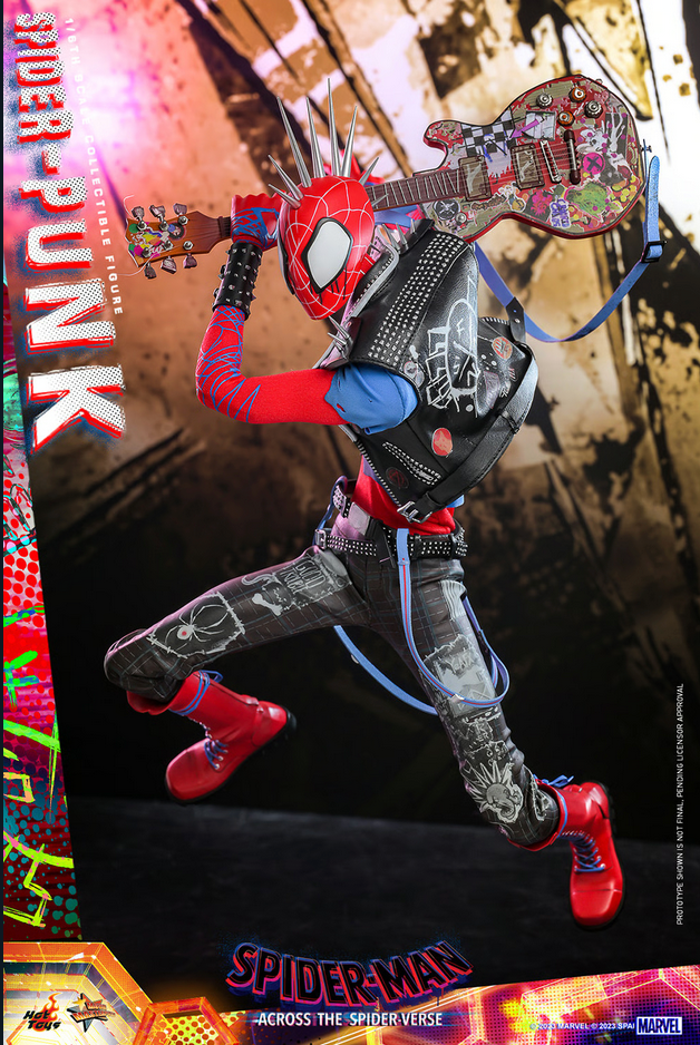 Spider-Punk 1/6 - Marvel Spider-Man: Across the Spiderverse Hot Toys