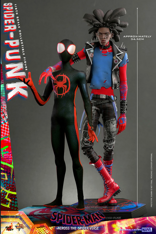 Spider-Punk 1/6 - Marvel Spider-Man: Across the Spiderverse Hot Toys