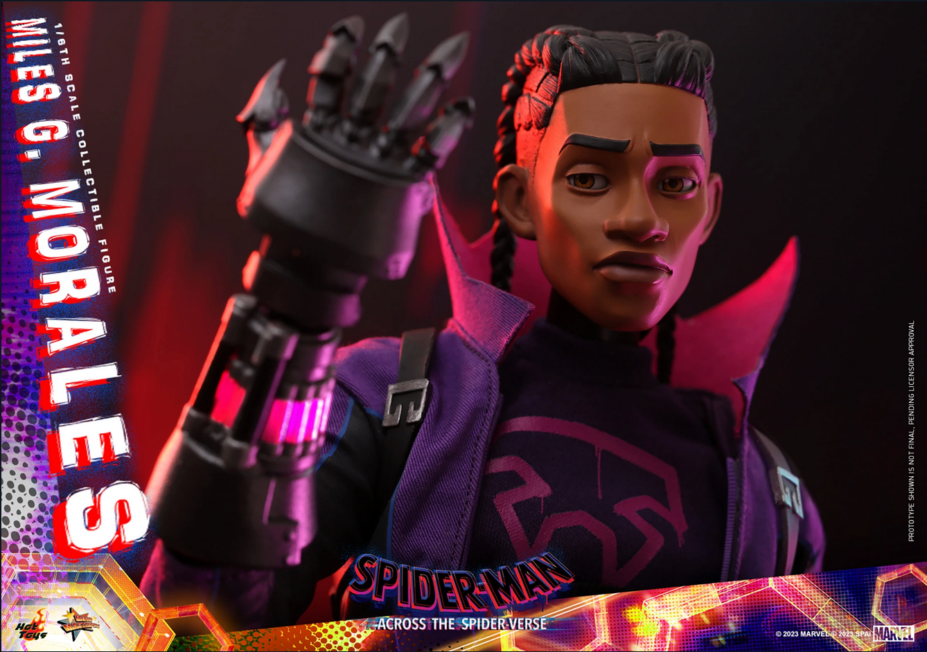 Miles G Morales 1/6 - Marvel Spider-Man: Across the Spiderverse Hot Toys