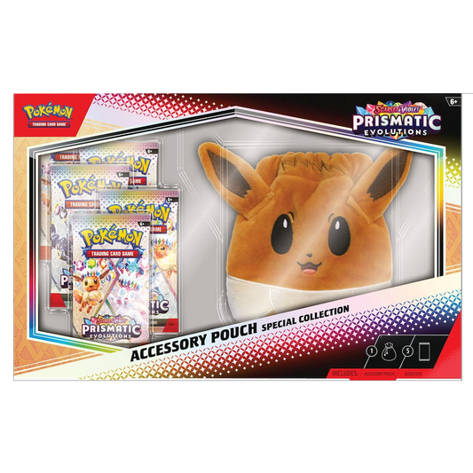 Prismatic Evolutions Accesory Pouch Special Collection (Ingles)  - Scarlet & Violet: Pokemon TCG