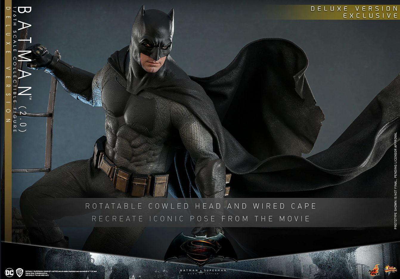 Batman 2.0 Deluxe Set 1/6 - Batman v Superman: Down Of Justice Hot Toys