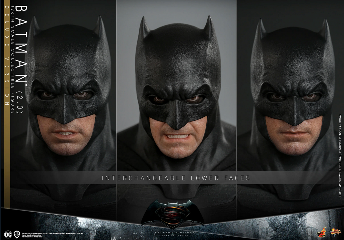Batman 2.0 Deluxe Set 1/6 - Batman v Superman: Down Of Justice Hot Toys