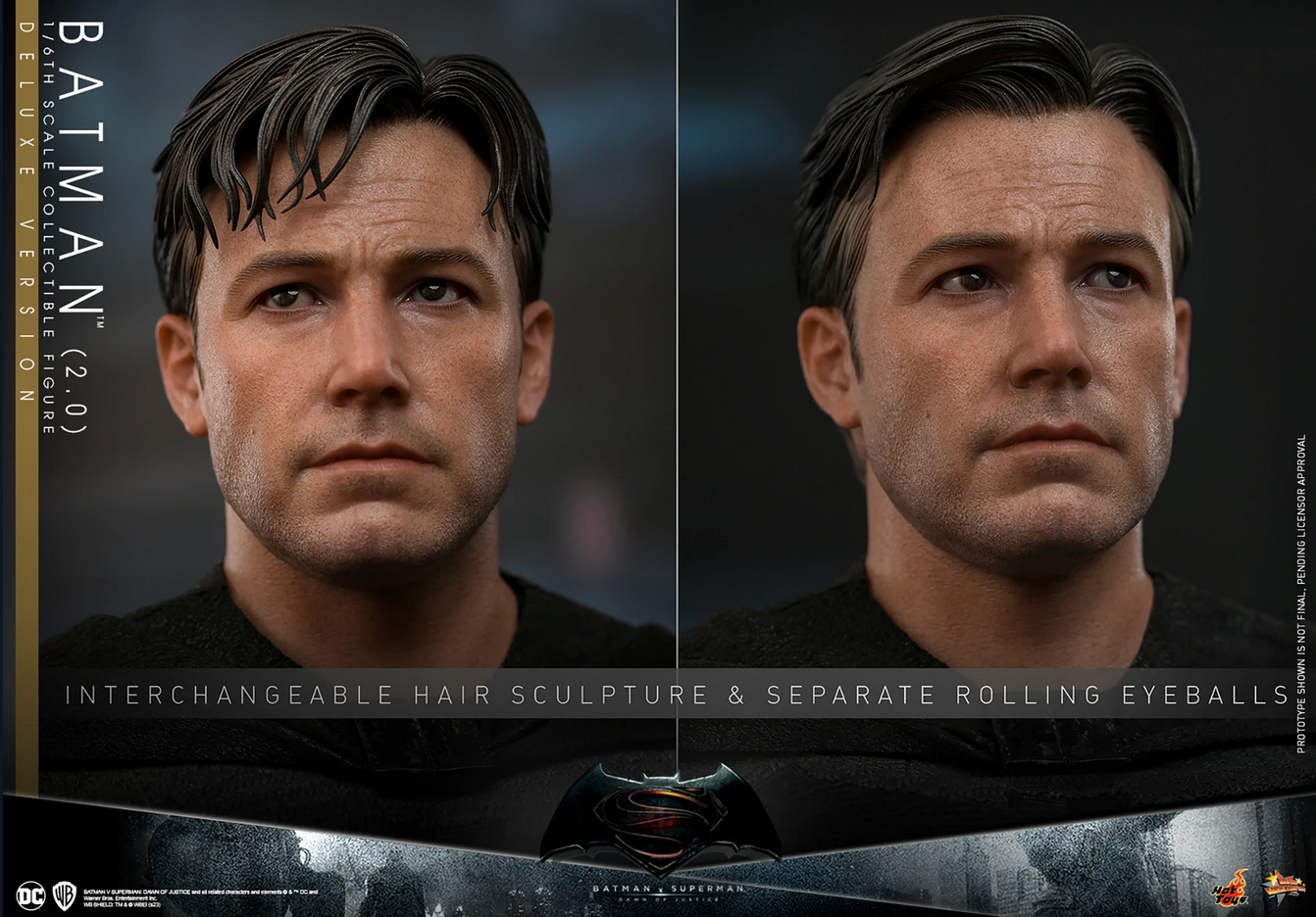 Batman 2.0 Deluxe Set 1/6 - Batman v Superman: Down Of Justice Hot Toys