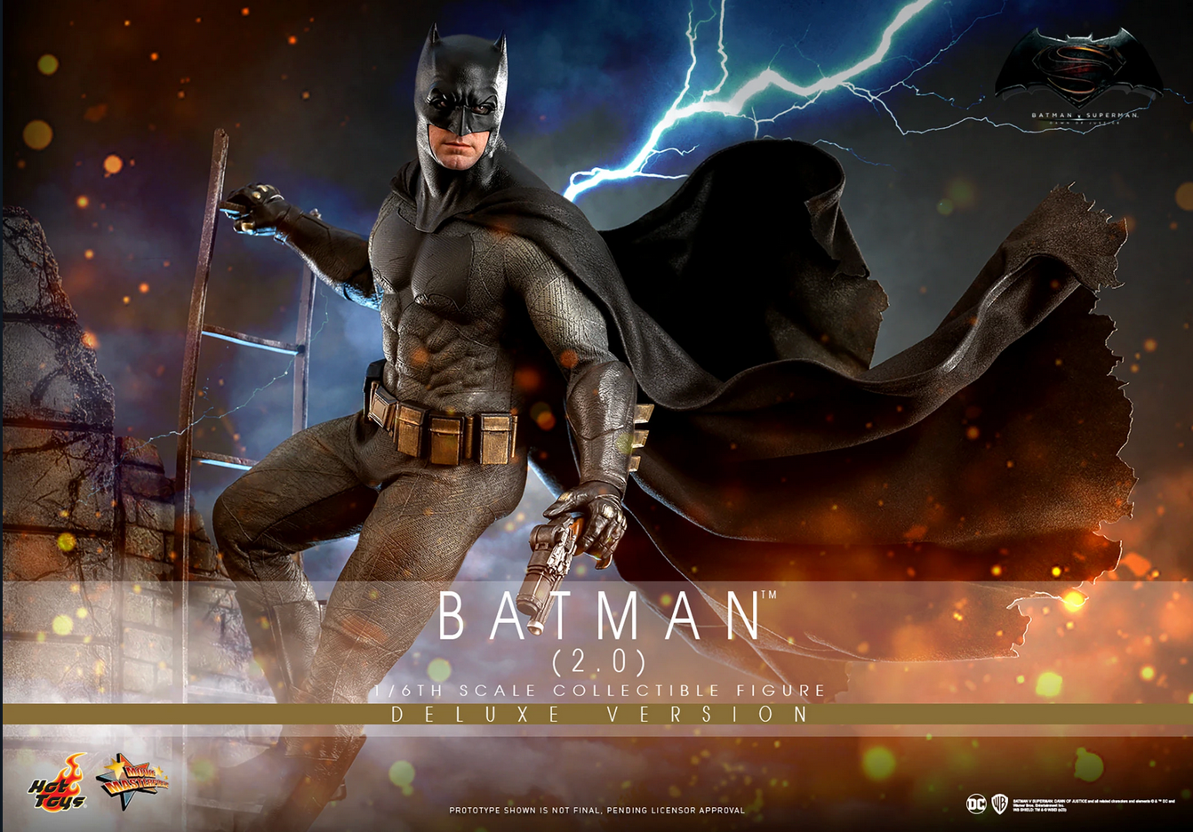 Batman 2.0 Deluxe Set 1/6 - Batman v Superman: Down Of Justice Hot Toys