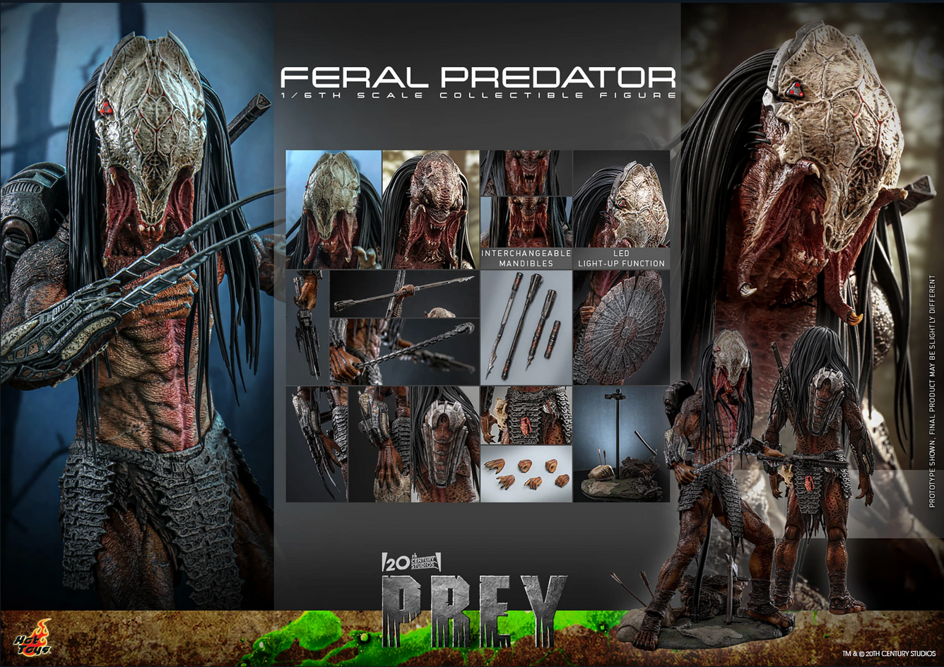 Feral Predator 1/6 - Prey Hot Toys