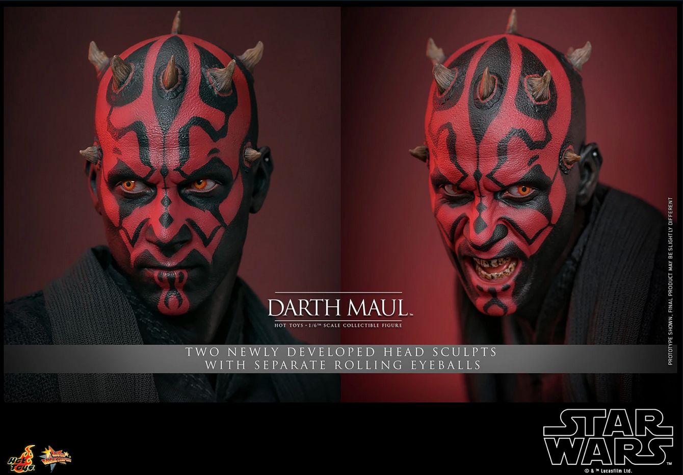 Darth Maul 1/6 - Star Wars Episode I: The Phantom Menace 25Th Anniversary Hot Toys
