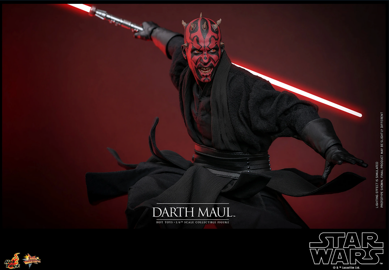 Darth Maul 1/6 - Star Wars Episode I: The Phantom Menace 25Th Anniversary Hot Toys