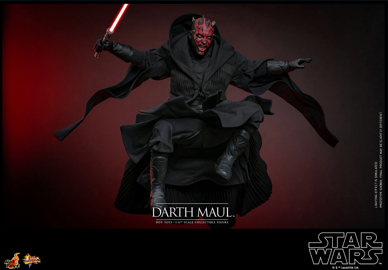 Darth Maul 1/6 - Star Wars Episode I: The Phantom Menace 25Th Anniversary Hot Toys