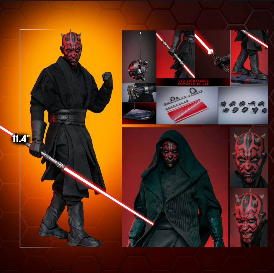 Darth Maul 1/6 - Star Wars Episode I: The Phantom Menace 25Th Anniversary Hot Toys